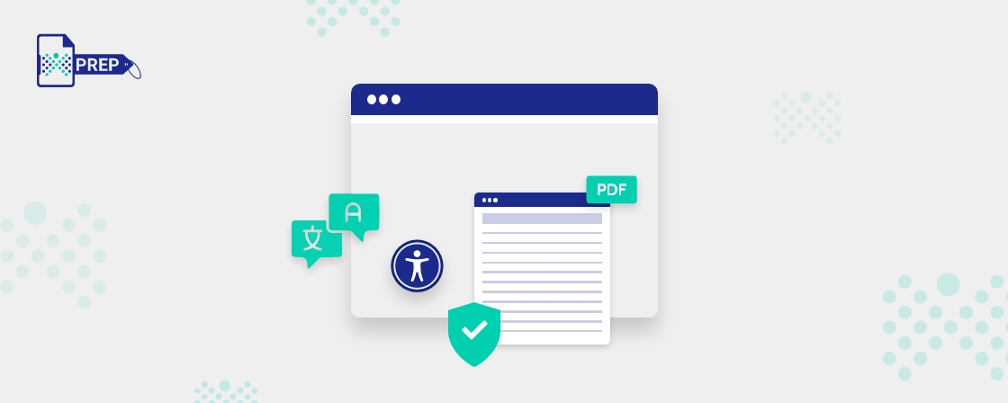 Graphical picture of Ensuring Accessibility For PDFs In Multiple Languages