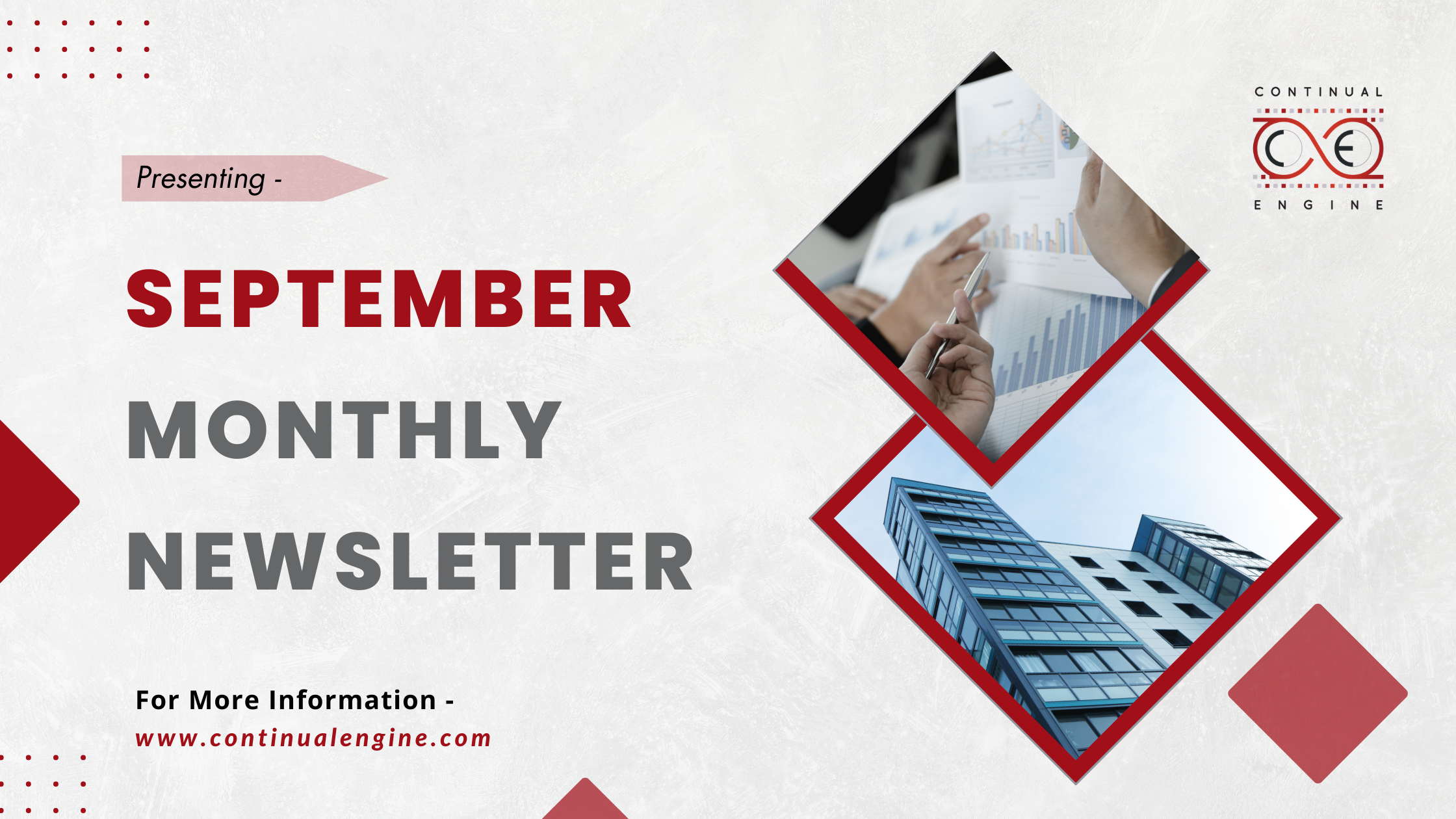 Banner of September Monthly Newsletter