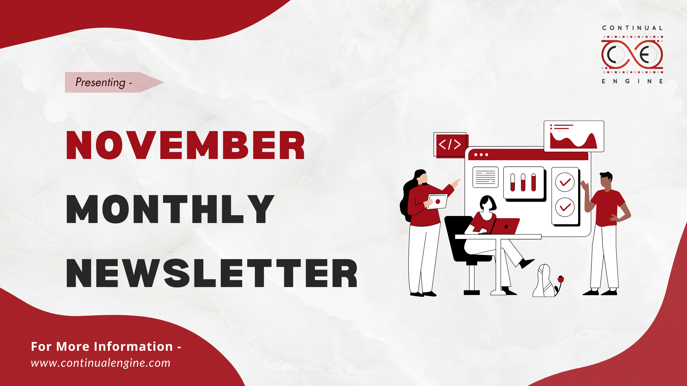 Banner of November Monthly Newsletter