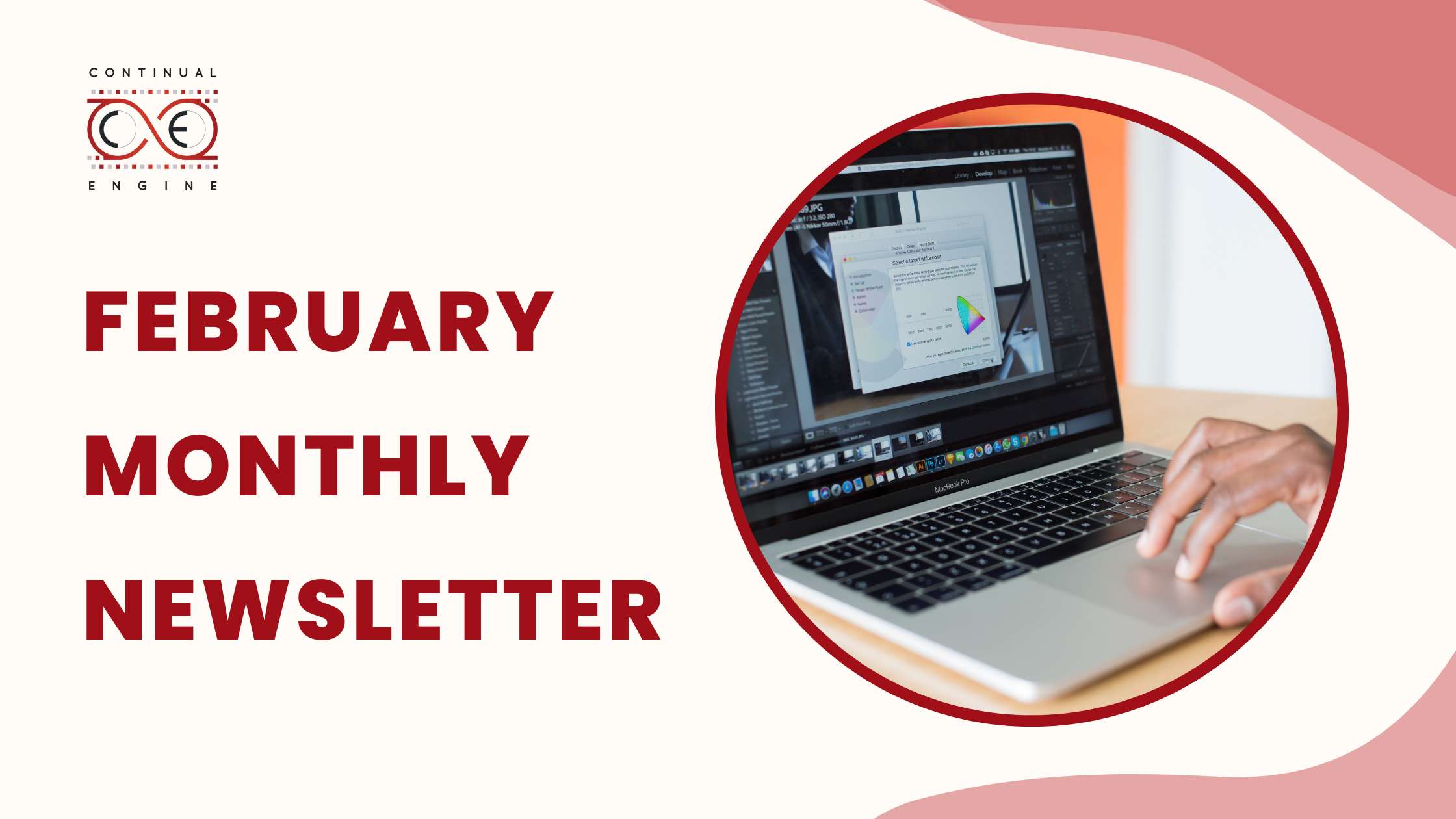 Banner of February Monthly Newsletter